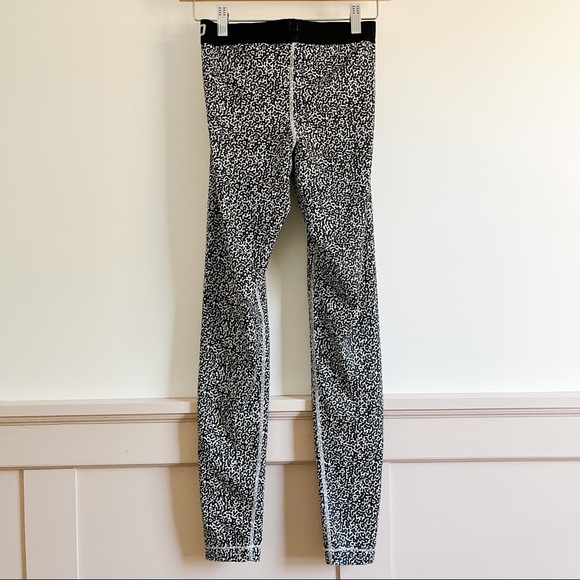 Nike Pro Mezzo Print Women’s Running Tights Black White Leggings Pattern Small - Picture 5 of 9